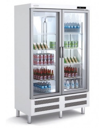 Expositor Refrigerado de 1000 Litros con Puertas Abatibles MAFAG-AR