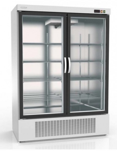 Expositor Refrigerado Vertical Gourmet 2 Puertas MAFDEBR-1302