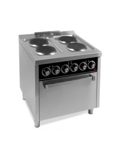Cocina Eléctrica con Horno Serie 750 CE4P750 HR FAINCA