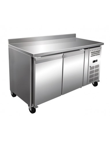 Mesa Refrigerada Snack Acero Inoxidable 2 Puertas PEKIN SNACK2200TN