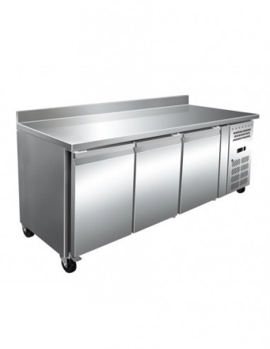 Mesa Refrigerada Snack Acero Inoxidable 3 Puertas PEKIN SNACK3200TN