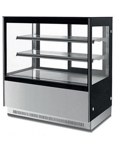 Vitrina Mostrador/Pasteleria Refrigerada Ventilada Cristal Recto MAFGN-1500