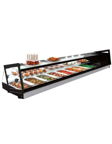 Vitrina Tapas Refrigeradas de 3 Pisos VTD