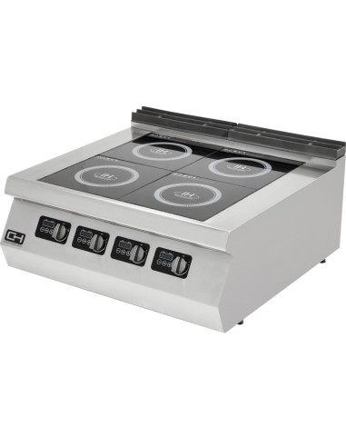 Cocina Inducción Sobremesa 4 Zonas 4 x 3 kW EMPPLS7IND020 Línea 700