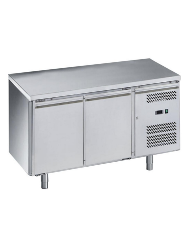 Mesa Refrigerada Snack Acero Inoxidable 2 Puertas MAF-SNACK2100TN-FC