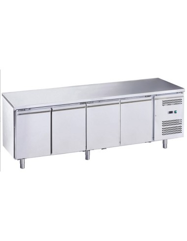 Mesa Refrigerada Snack Acero Inoxidable 4 Puertas MAF-SNACK4100TN-FC