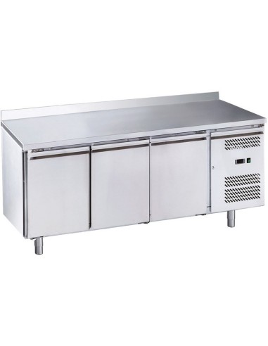 Mesa Refrigerada Snack Acero Inoxidable 3 Puertas MAF-SNACK3200TN-FC