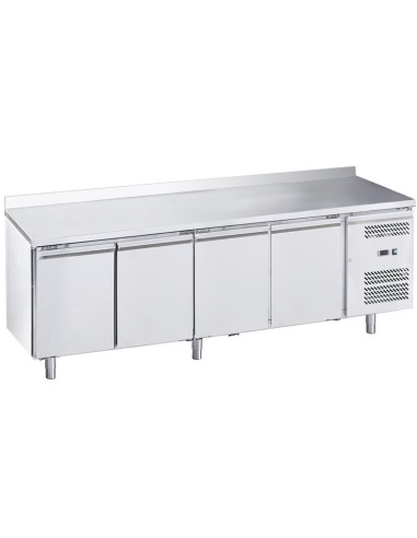 Mesa Refrigerada Snack Acero Inoxidable 4 Puertas MAF-SNACK4200TN-FC