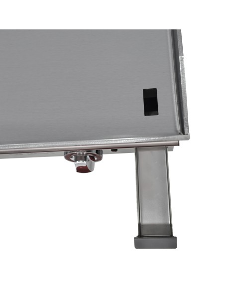 Plancha a gas 60 cm ARILEX en acero laminado de 6 mm 60PGLN