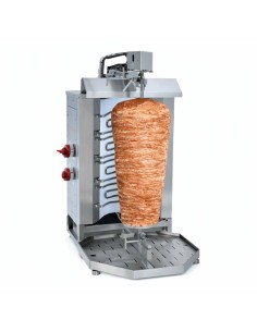 Asador de kebab eléctrico de 4 quemadores profesional MAFMK4QEBY