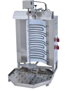 Asador de kebab eléctrico de 4 quemadores profesional MAFMK4QEBY 2