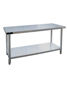 Mesa de Trabajo Acero Inoxidable Central Con Estante serie 600 linea Fumi GF115-20
