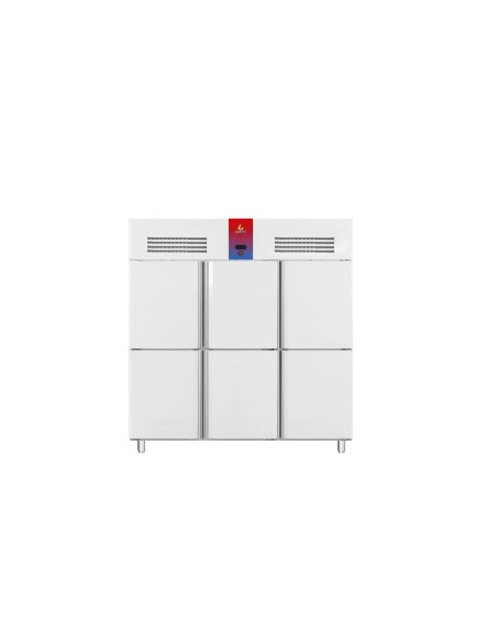 Armario refrigerado 6 puertas acero inoxidable gfh108