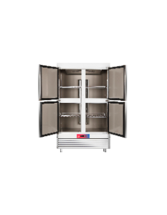 Armario refrigerado 4 puertas acero inoxidable e9001