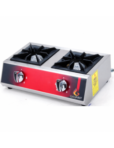 Cocina 2 fuegos a gas serie E-line GFD3