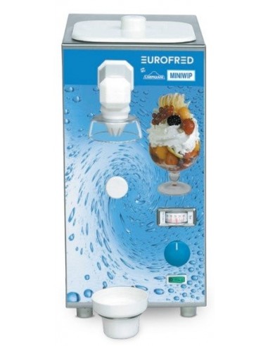 Montadora de nata heladería 2 litros CARPIGIANI EUROFRED MINIWIP/G