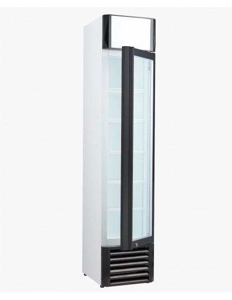 Armario Expositor Refrigerado con puerta de v¡drio Slim line CSL-160