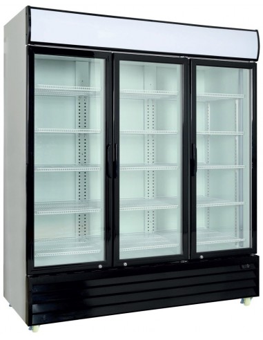 Armario Expositor Refrigerado 3 Puertas Batientes Vidrio CST1600