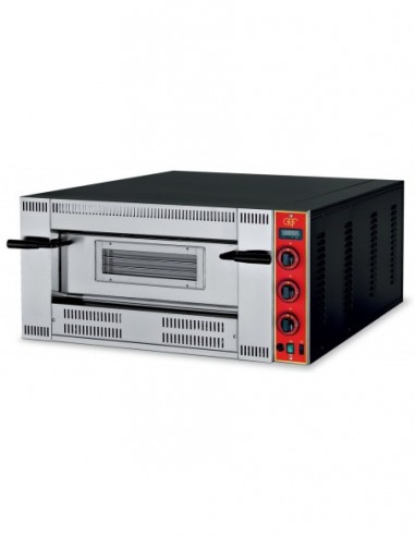 Horno de Gas para 6 Pizzas Diámetro 300 mm