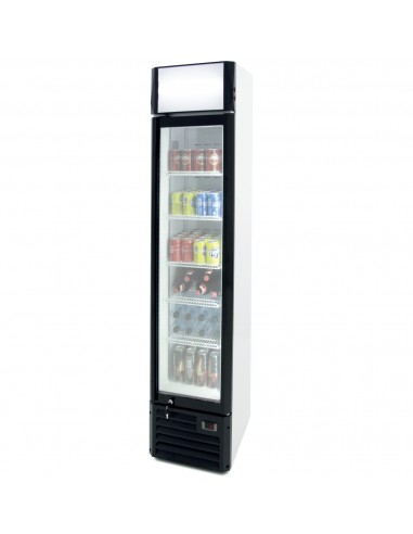 Armario Expositor Refrigerado con puerta de v¡drio Slim line CSL-160