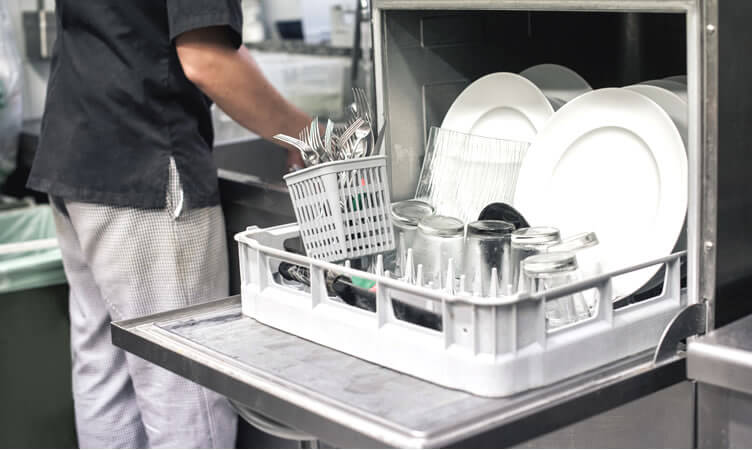 Elegir lavavasos industrial para cocina profesional